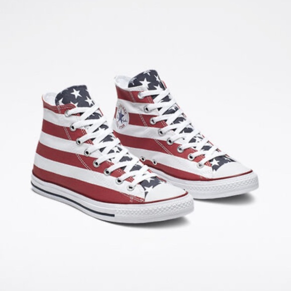 american flag converse high tops